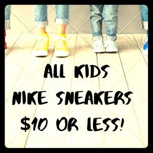All Sneakers $10 or less!